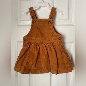 Carter's Corduroy Pinafore Dress - Tan